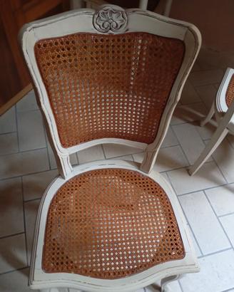Sedie provenzali shabby chic
