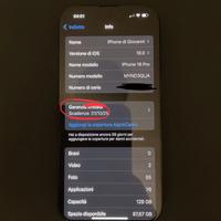 iPhone 16 Pro 128GB – Titanio Nero – Ottobre 2024 