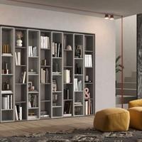 Parete attrezzata, Libreria Gesso e Ardesia