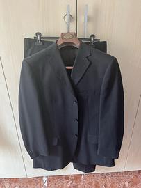 Abito elegante fresco lana grigio tg 52