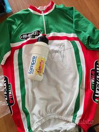 Maglia e borraccia autografate G. SIMONI "GIBO"
