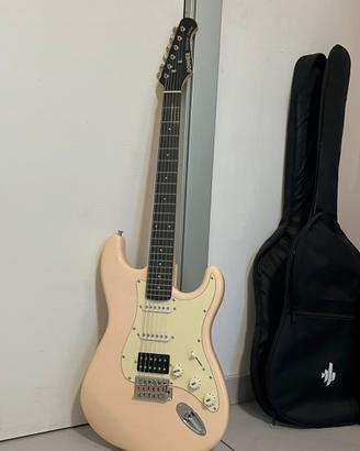 Chitarra elettrica Donner con amplificatore e acc.