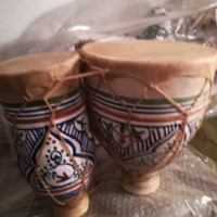 Bonghi originali in pelle e ceramica