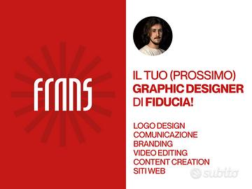 Graphic design, siti web, video, content creation