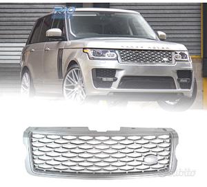 GRIGLIA RANGE ROVER VOGUE 13-17 LOOK SVO ARGENTO
