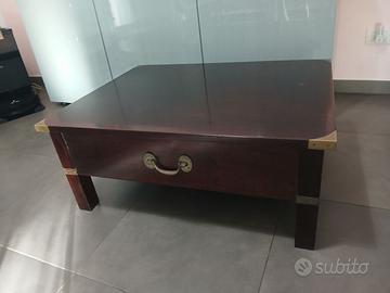 Tavolino da Fumo Vecchia Marina Legno Pregiato Ott