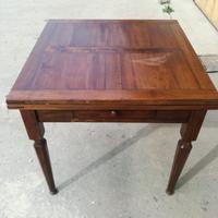 Tavolo a tiro in pioppo