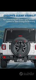 Porta bici per ruota di scorta  wrangler