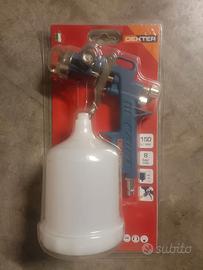 AEROGRAFO DEXTER CON SERBATOIO SUPERIORE, 8 BAR