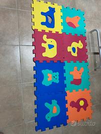 Tappeto puzzle morbido per bambini