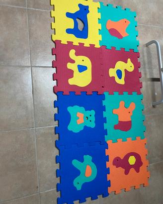 Tappeto puzzle morbido per bambini