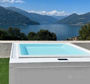 MINIPISCINA SPA IDROMASSAGGIO DA ESTERNO 