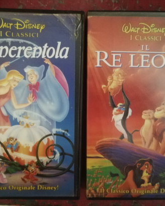 Vhs originali Walt Disney