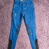 Pantaloni tecnici per equitazione colore grigio.