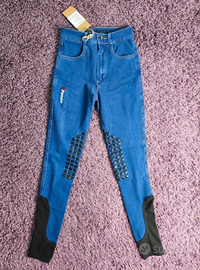 Pantaloni tecnici per equitazione colore grigio.