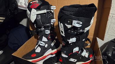 Sidi Crossfire 2 srs nero bianco taglia 44