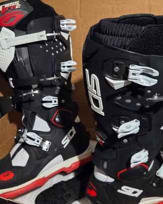 Sidi Crossfire 2 srs nero bianco taglia 44