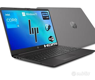 HP notebook i3 Six Core 250 G9 grigio, NUOVO