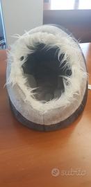 cuccia a igloo trixie per gatto o cane piccolo.
