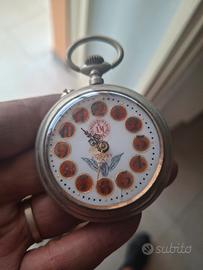 Orologio da tasca ferroviario della Roskopf Patent