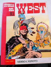 Fumetti La storia del West 23 pezzi