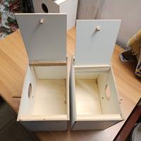 nidi per cocorite o inseparabili 