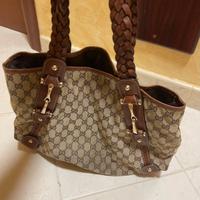 Borsa GUCCI vintage pelham in tela