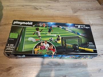 playmobil sports & action 71120 gioco calcio