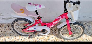 Bicicletta bambina Kimberly 16 fucsia 