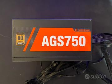 Alimentatore semi modulare 80 plus gold 750w