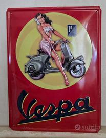 Insegna pubblicitaria VESPA PIAGGIO