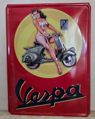 Insegna pubblicitaria VESPA PIAGGIO