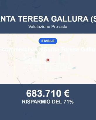 Immobile in asta di 1654 m² a Santa Teresa Gallura