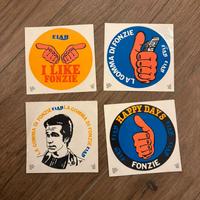 Adesivi vintage ELAH FONZIE 1979