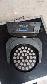 Testa mobile DMX a LED  36x18