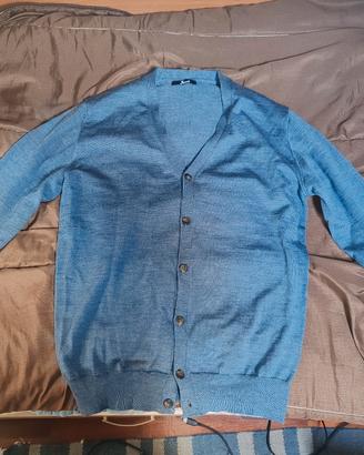 Cardigan Facis in lana Merinos taglia L
