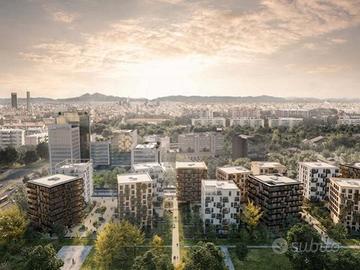 Ampio monolocale Bisceglie con balcone e giardino