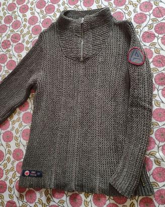 Maglione Armani Jeans - Lana Vergine e Canapa TG S