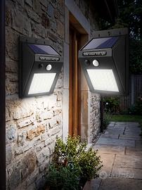 Set 4 Lampade Solari LED da Esterno