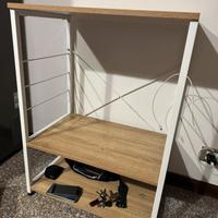 Tavolino fa cucina in scaffale
