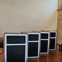 Casse Acustiche Admiral in legno vintage anni 70