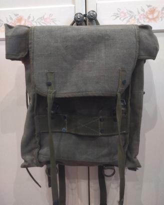 zaino alpino esercito vintage 