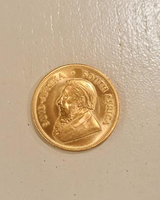Moneta krugerrend oro 22k peso 34 grammi 