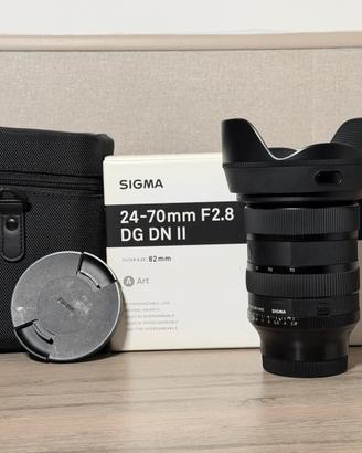 Sigma Art II 24-70 attacco E