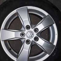 4 cerchi in lega/gomme Suzuki Sx4 205/60 R16