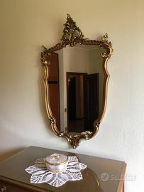 Specchio barocco anni 60 modernariato