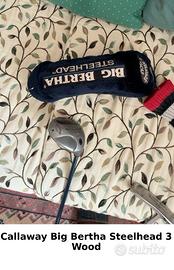 Callaway Big Bertha Steelhead 3 Wood Firm Flex