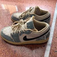 Jordan 1 Low SE WRMK Sashiko Blu