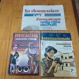 zerocalcare macerie prime riviste e giornale