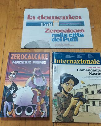zerocalcare macerie prime riviste e giornale